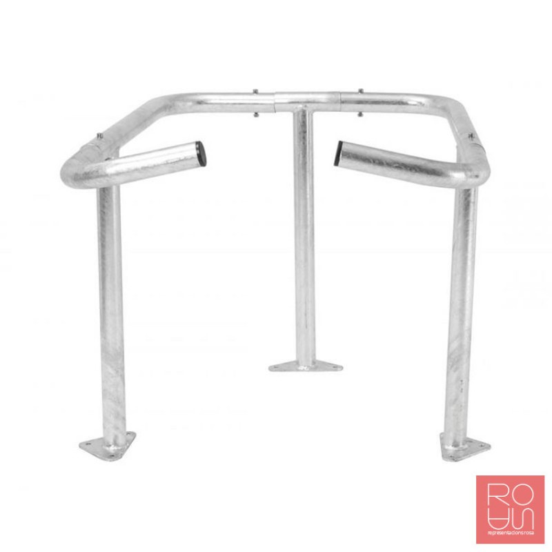 Guardacontenidor en barana